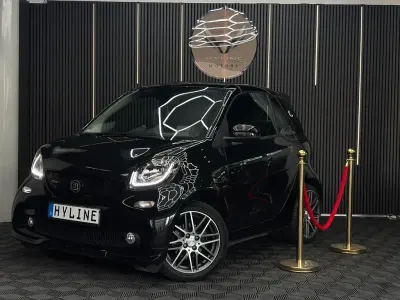 Używany Smart ForTwo Cabrio Brabus 109 KM (80 kW) 2016 Czarny Kabriolet