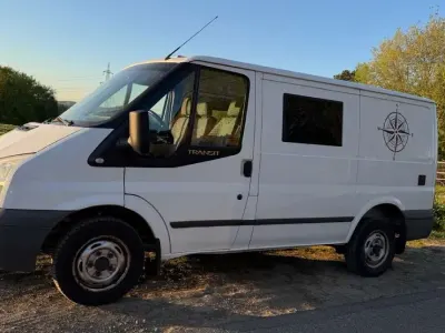Używany Ford Transit 86 KM (63 kW) 2009 Biały Pickup