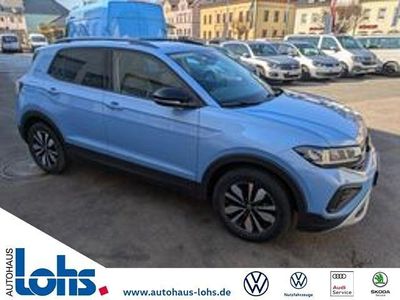 Gebraucht VW T-Cross Goal 95 PS (69 kW) 2025 Clear blue metallic (metallic) SUV