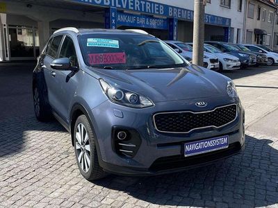 Gebraucht Kia Sportage Attract 185 PS (136 kW) 2017 Blau SUV