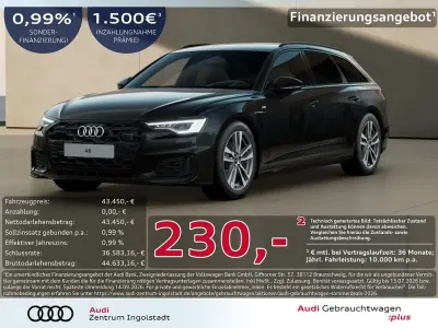 Gebraucht Audi A6 S-Line 204 PS (150 kW) 2025 Mythosschwarz metallic Kombi