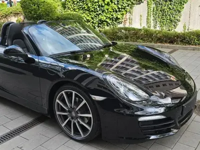 Gebraucht Porsche Boxster Black Edition 265 PS (194 kW) 2015 Schwarz Cabrio
