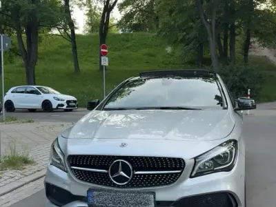 Gebraucht Mercedes CLA220 AMG line 177 PS (130 kW) 2018 Silber Limousine