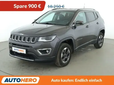 Gebraucht Jeep Compass Limited 170 PS (125 kW) 2020 Braun SUV