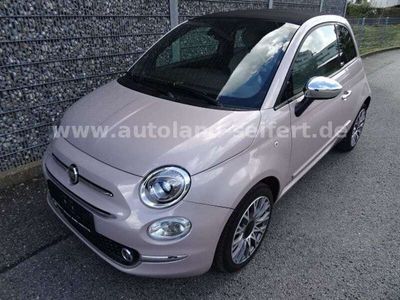 gebraucht Fiat 500C Cabrio ""Farbe-Rosa""/Navi+/Teil-Leder/PDC