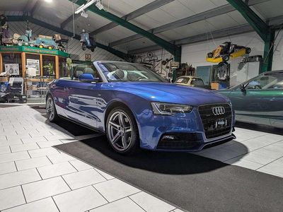 Blau Gebraucht 2016 Audi A5 Cabriolet Advanced Cabrio | 20.900 € (Fairer Preis)