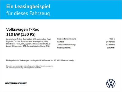 Begagnad VW T-Roc R-line 150 HK (110 kW) 2025 Vit SUV