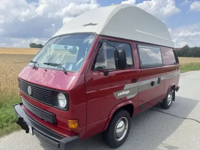 Gebraucht VW T3 57 PS (41 kW) 1991 Rot Van