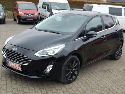 Gebraucht Ford Fiesta Titanium 125 PS (91 kW) 2019 Iridiumschwarz metallic Kleinwagen