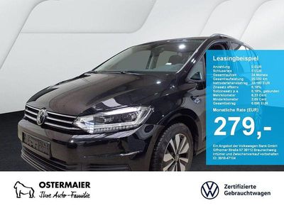Gebraucht VW Touran Goal 150 PS (110 kW) 2025 Grenadillschwarz metallic Van / Kleinbus