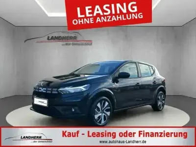 Neu Dacia Sandero Expression 91 PS (66 kW) 2025 Schwarz Limousine
