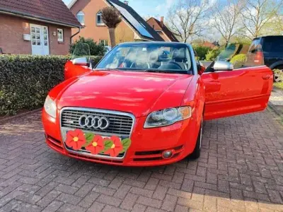 Gebraucht Audi A4 Cabriolet S-Line 278 PS (204 kW) 2006 Rot Cabrio