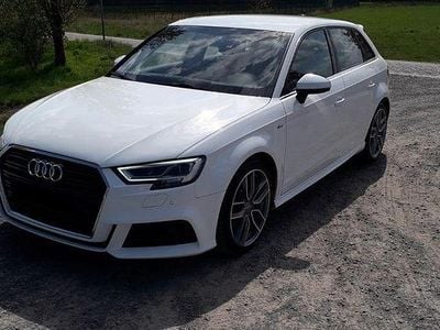 Usata Audi A3 Sport 150 CV (110 kW) 2019 Bianco Berlina