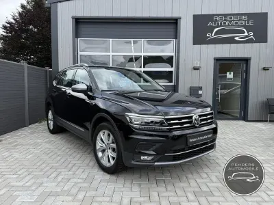 Gebraucht VW Tiguan Allspace Highline 150 PS (110 kW) 2021 Schwarz SUV