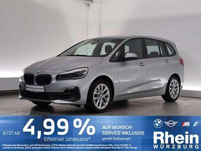Gebraucht BMW 218 Gran Tourer Sport Line 150 PS (110 kW) 2021 Silber Van / Kleinbus