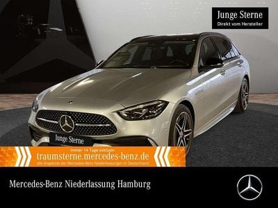 Gebraucht Mercedes C220 AMG 200 PS (147 kW) 2022 Silber Limousine