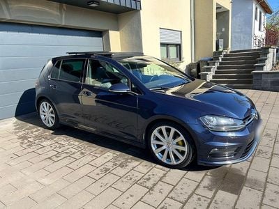 Usata VW Golf VII R-line 150 CV (110 kW) 2016 Blu Berlina