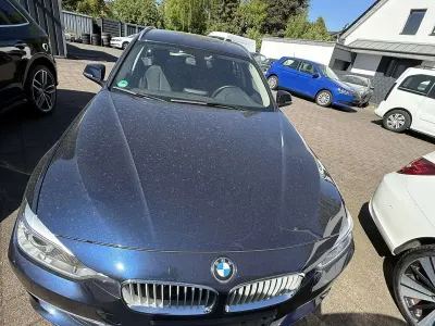 Second-hand BMW 320 184 CP (135 kW) 2015 Albastru Break