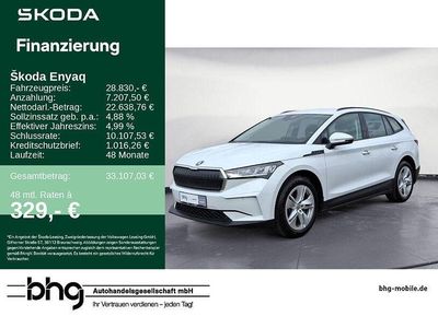 Gebraucht Skoda Enyaq iV 132 kW (180 PS) 2024 Weiß SUV