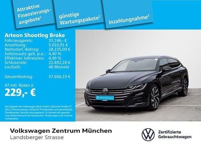 Gebraucht VW Arteon R-line 190 PS (139 kW) 2023 Schwarz Limousine