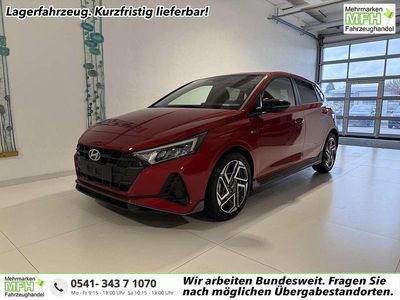 Neu Hyundai i20 N Line 99 PS (72 kW) 2025 Dragon red pearl Kleinwagen