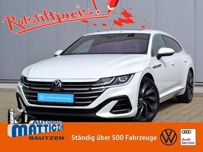 Oryxweiß perlmutteffekt Gebraucht 2021 VW Arteon R-line Coupé | 32.439 € (Etwas zu teuer)