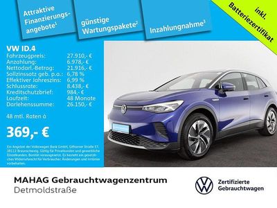 Gebraucht VW ID.4 Pro Performance 150 kW (204 PS) 2022 Blue dusk metallic schwarz SUV
