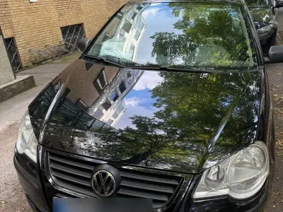Gebraucht VW Polo Edition 60 PS (44 kW) 2007 Schwarz Kleinwagen