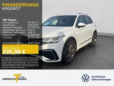 Gebraucht VW Tiguan R-line 245 PS (180 kW) 2022 Weiß SUV