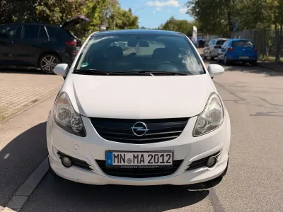 Gebraucht Opel Corsa OPC 90 PS (66 kW) 2009 Weiß Kleinwagen