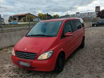 Gebraucht Mercedes Viano 116 PS (85 kW) 2008 Rot Van / Kleinbus