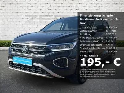 Usata VW T-Roc Goal 150 CV (110 kW) 2024 Nero SUV