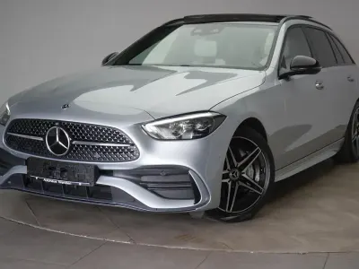 Gebraucht Mercedes C220 AMG line 200 PS (147 kW) 2023 Silber Limousine