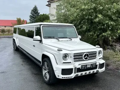 Gebraucht Mercedes G500 296 PS (217 kW) 2000 Weiß SUV