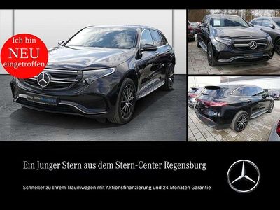 Gebraucht Mercedes EQC400 AMG line 300 kW (408 PS) 2023 Metalliclack obsidianschwarz SUV