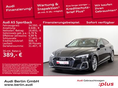 gebraucht Audi A5 Sportback S line 40 TDI S tronic