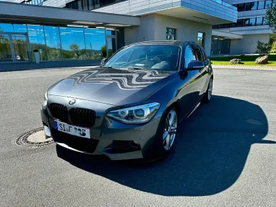 Second-hand BMW 116 M Sport 136 CP (100 kW) 2014 Gri Hatchback