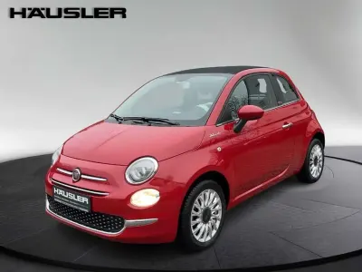 Brugt Fiat 500C Dolcevita 69 HK (50 kW) 2022 Rød Cabriolet