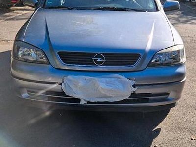 Occasion Opel Astra Njoy 103 PK (75 kW) 2003 Grijs Sedan