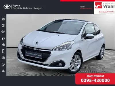 Gebraucht Peugeot 208 Style 82 PS (60 kW) 2017 Weiß Kleinwagen