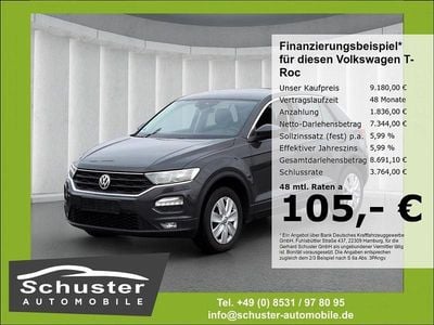 Begagnad VW T-Roc 116 HK (85 kW) 2019 Grå SUV