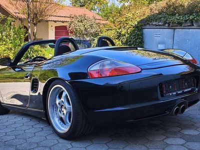 Second-hand Porsche Boxster S 260 CP (191 kW) 2002 Negru Cabrio