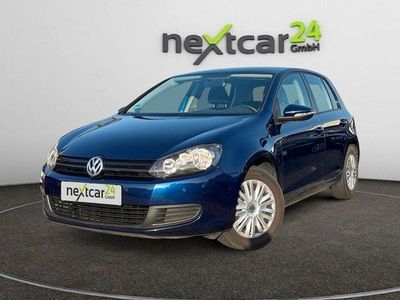 Gebraucht VW Golf VI Trendline 80 PS (58 kW) 2010 Blau Kleinwagen