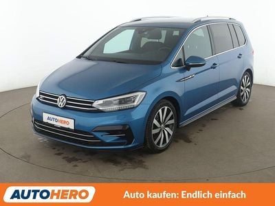 Gebraucht VW Touran Highline 179 PS (131 kW) 2016 Blau Van / Kleinbus