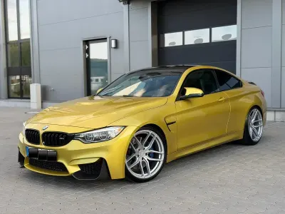 Gebraucht BMW M4 M Performance 431 PS (317 kW) 2014 Gelb Coupé
