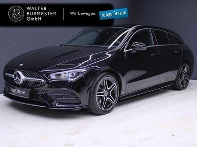 Metalliclack kosmosschwarz Gebraucht 2021 Mercedes CLA200 Shooting Brake AMG Kombi | 29.870 € (Etwas zu teuer)
