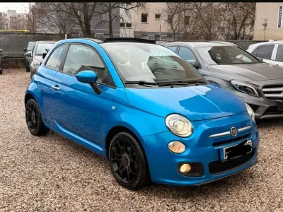 Używany Fiat 500C S 105 KM (77 kW) 2014 Niebieski Kabriolet