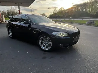 Brugt BMW 525 218 HK (160 kW) 2011 Sort Stationcar
