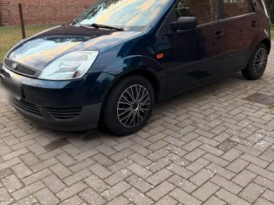 Gebraucht Ford Fiesta 69 PS (50 kW) 2003 Blau Kleinwagen