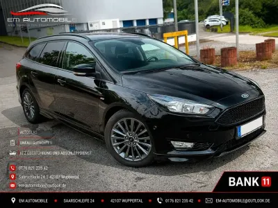 Gebraucht Ford Focus ST-Line 140 PS (102 kW) 2018 Schwarz Limousine